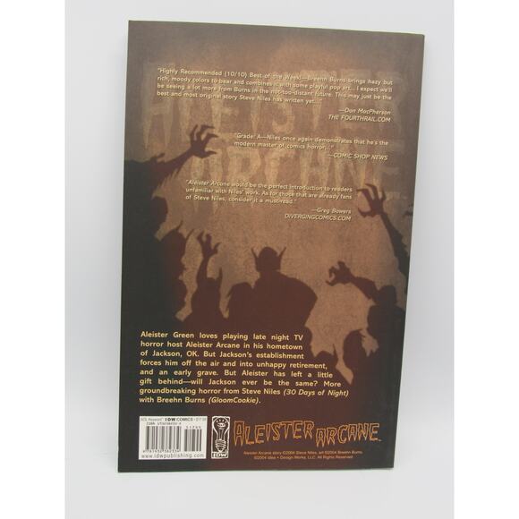 New Aleister Arcane Graphic Novel IDW 2004 First Printing Paperback Niles Burns - Picture 2 of 12